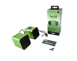 Колонки акустические Divoom Iris-02 USB Green - миниатюра 3