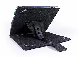 Чохол для планшету Tuff-Luv Multi-View Natural Hemp Case Cover Stand for iPad 2,3,4 Charcoal Black (E4_24) - мініатюра 4