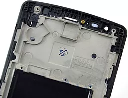 Дисплей LG G3s (D722, D722K, D724, D725, D728, F470K) з тачскріном і рамкою, оригінал, Black - мініатюра 2