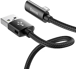 Кабель USB Baseus Rhythm Bent Audio Connector and Charging Port 1.2M Lightning Cable  Black (CALLD-B01) - миниатюра 2
