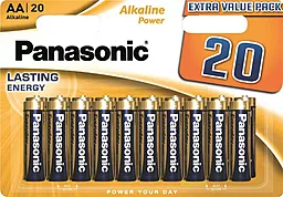 Батарейки Panasonic AA (R6) Alkaline Power 20шт (LR6REB/20BW)