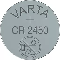 Батарейки Varta CR2450 1шт 3 V - мініатюра 2