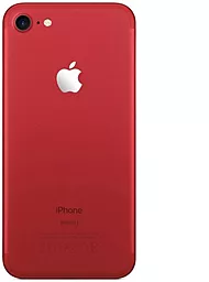 Задняя крышка корпуса Apple iPhone 7 со стеклом камеры Red