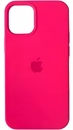 Чехол Silicone Case Full для Apple iPhone 13 Pro Max Hot Pink