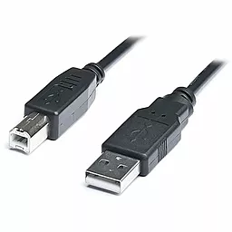 Шлейф (Кабель) REAL-EL USB Type A - USB Type B 3м Black (EL123500027)