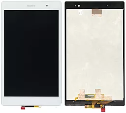Дисплей для планшету Sony Xperia Tablet Z3 + Touchscreen White