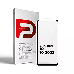 Защитное стекло ArmorStandart Full Glue для Xiaomi Redmi 10/10 2022 Black (ARM60277)