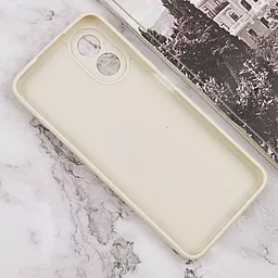 Чехол Silicone Case Candy Full Camera для Oppo A38 / A18 Antigue White - миниатюра 3