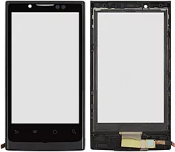 Сенсор (тачскрин) Huawei Ascend X U9000 with frame Original Black