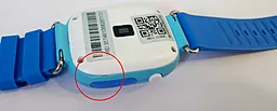 Смарт-часы Smart Baby Q100 GPS-Tracking, Wifi Watch (Blue) - миниатюра 2