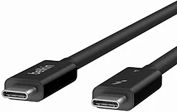 Кабель USB HD/PD Belkin 100W 40Gbps 2M USB Type-C Thunderbolt 4 Cable Black (INZ002BT2MBK) - миниатюра 2