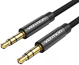 Аудио кабель Vention AUX mini Jack 3.5mm M/M Cable 0.5 м black (BAGBD)