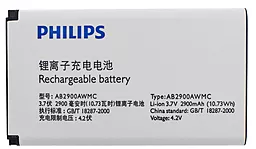 Аккумулятор Philips X1560 / AB2900AWMC (2900 mAh) 12 мес. гарантии