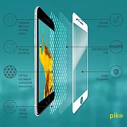 Защитное стекло Piko Full Glue Apple iPhone SE 2020 White (1283126502927) - миниатюра 3