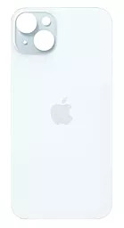 Задняя крышка корпуса Apple iPhone 15 Plus (big hole) Original Blue