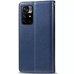 Чехол GETMAN Gallant (PU) для Xiaomi Poco M4 Pro 5G Синий - миниатюра 4