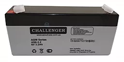 Аккумуляторная батарея Challenger 6V 3.2Ah (AS 6-3.2)