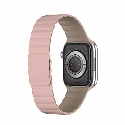 Сменный ремешок для умных часов Skin Silicone Magnetic Watch Band для Apple Watch 38/40/41mm Pink (MAW801078PK22) - миниатюра 3