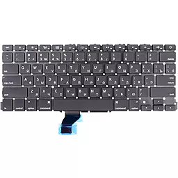 Клавиатура для ноутбука Apple MacBook Pro 13" A1502 горизонтальный Enter без рамки Power Plant KB310388 черная