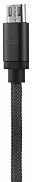 Кабель USB Earldom Universal Lightning/micro/micro Combo Cable 3in1 Black (ET-877) - миниатюра 3