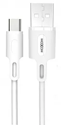 Кабель USB MOXOM CC-51 2.4A USB Type-C Cable White