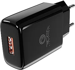 Сетевое зарядное устройство Ridea RW-11111 Element 10.5W 2.1A USB-A + microUSB cable Black - миниатюра 6