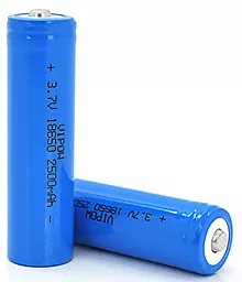 Аккумулятор ViPow 18650 Li-ion 3.7V (2500 mAh) Blue ICR18650 TipTop 1шт.