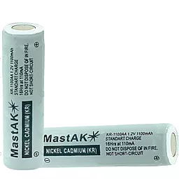 Аккумулятор MastAK KR-1100AA 1,2V 1100 mAh 1 шт 