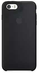 Чехол Silicone Case для Apple iPhone SE, iPhone 5S, iPhone 5 Black