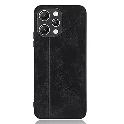Чехол Cosmic Leather Case для Xiaomi Redmi 12 4G Black