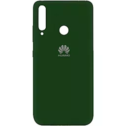 Чехол Epik Silicone Cover My Color Full Protective (A) Huawei P40 Lite E, Y7p 2020 Dark Green