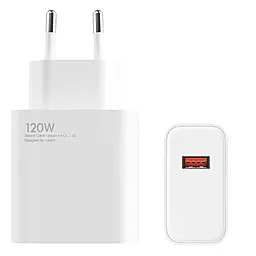 Сетевое зарядное устройство Xiaomi 120W MI Charger White (MDY-13-EE)