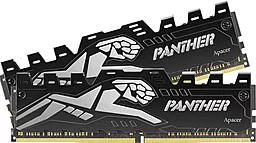 Оперативная память Apacer Panther 32GB (2х16GB) DDR4 3200MHz (AH4U32G32C08Y7VAA-2) Silver