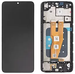 Дисплей Samsung Galaxy A05 A055 с тачскрином и рамкой, оригинал, Black