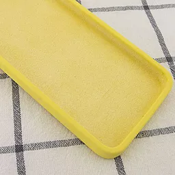 Чехол Silicone Case Full Camera Square for Apple iPhone 11 Canary Yellow - миниатюра 2