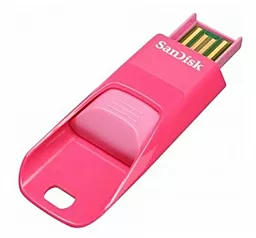 Флешка SanDisk 32Gb Cruzer Edge (SDCZ51W-032G-B35P) Pink - миниатюра 2