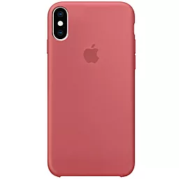 Чехол Silicone Case для Apple iPhone XS Max Camellia