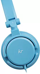 Наушники KS iD Headphones with Mic Blue - миниатюра 3