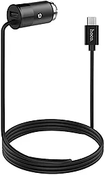 Автомобільний зарядний пристрій Hoco Sure Z17 3.1А + micro USB Cable Black