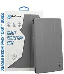 Чехол для планшета BeCover Smart Case для Xiaomi Redmi Pad 10.61" 2022 Grey (708725)