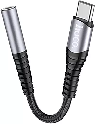 Аудио-переходник Hoco LS33 M-F USB Type-C -> 3.5mm Grey - миниатюра 4