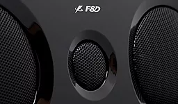 Колонки акустические F&D F-6000U Black - миниатюра 3