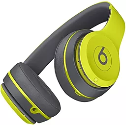 Наушники Beats Solo2 Wireless Headphones Active Collection Shock Yellow - миниатюра 2