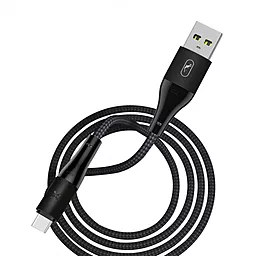 Кабель USB SkyDolphin S49T LED Aluminium Alloy USB Type-C Cable Black (USB-000569)