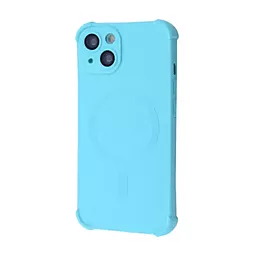 Чехол 1TOUCH Silk Touch Case with MagSafe для Apple iPhone 13 Turquoise