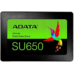 Накопичувач SSD ADATA Ultimate SU650 480 GB (ASU650SS-480GT-R) Black