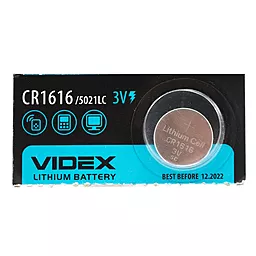 Батарейки Videx CR1616 1шт
