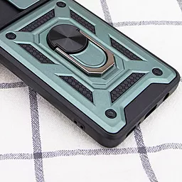 Чехол Epik Camshield Serge Ring для Xiaomi Redmi Note 11 (Global) / Note 11S Green - миниатюра 2
