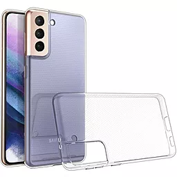 Чехол Epik Transparent 1,5mm для Samsung Galaxy S21+ Бесцветный (прозрачный)