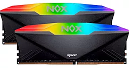 Оперативная память Apacer 32 GB (2х16GB) DDR4 3600 MHz NOX RGB Black (AH4U32G36C25YNBAA-2)